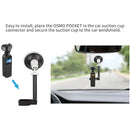 DigitalFoto Solution Limited Windshield Suction Cup Mount for DJI Osmo Pocket