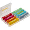 Watson Chroma Rechargeable AA NiMH Batteries (2500mAh, 1.2V, 8-Pack, Multicolored)