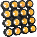 Elation Professional IP65 Outdoor Rated 4x4 Array of 16 30W 4-in-1 RGBA COB LEDs