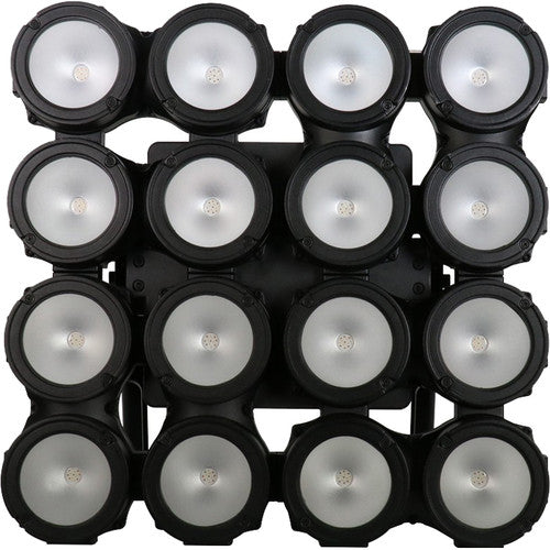 Elation Professional IP65 Outdoor Rated 4x4 Array of 16 30W 4-in-1 RGBA COB LEDs