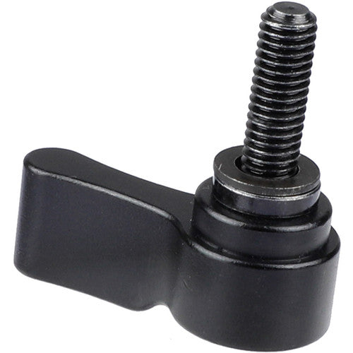 CAMVATE M5 Male Threading Rotating Knob Adjustable Thumb Lever Screw (15mm Long, Black)