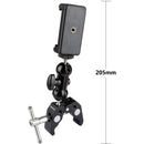 CAMVATE Phonetrap Smartphone Holder With Supper Clamp Ball Head Mount