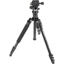 Magnus TR-13 Travel Tripod with Dual-Action Ball Head