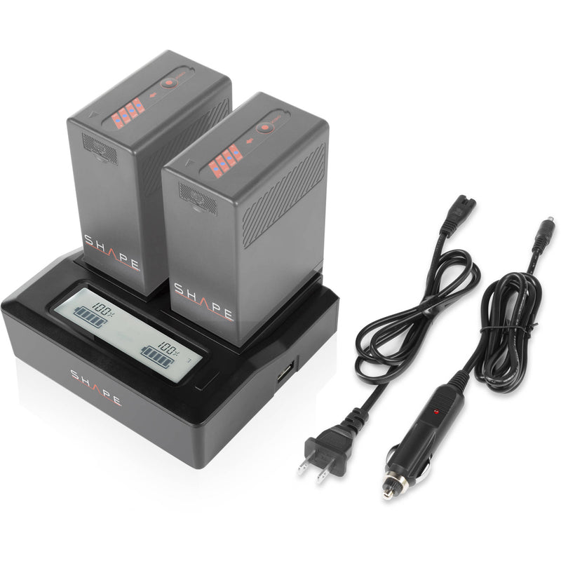 SHAPE BP-V Dual LCD Charger