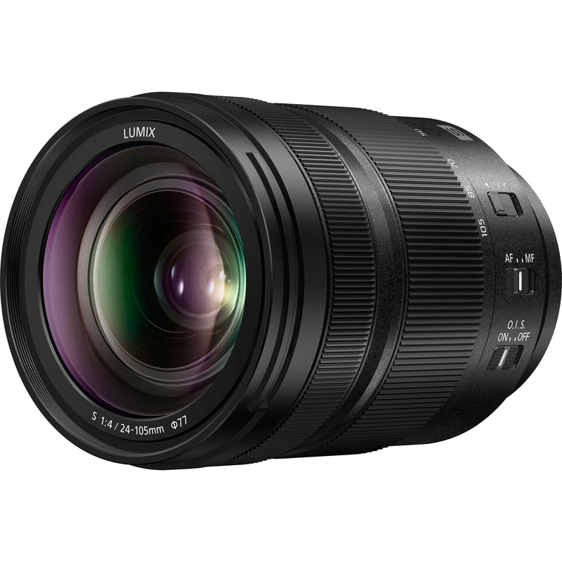 Panasonic Lumix S 24-105mm f/4 Macro O.I.S. Lens with UV Filter Kit