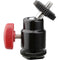 CAMVATE Mini Ball Head With Shoe Mount (Red Lever)