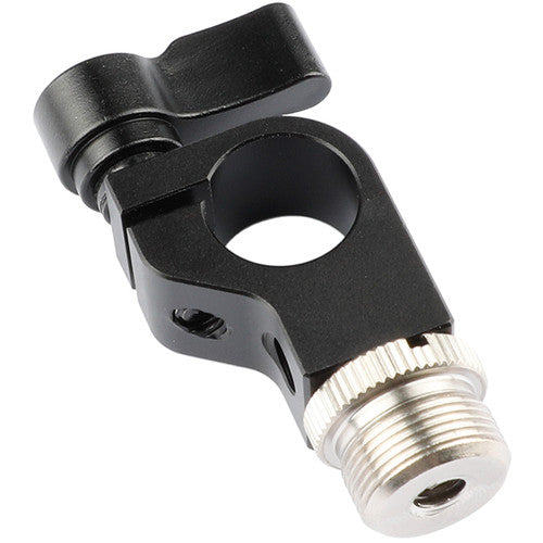 CAMVATE 15mm Rod Clamp With 5/8"-27 Screw For Microphone