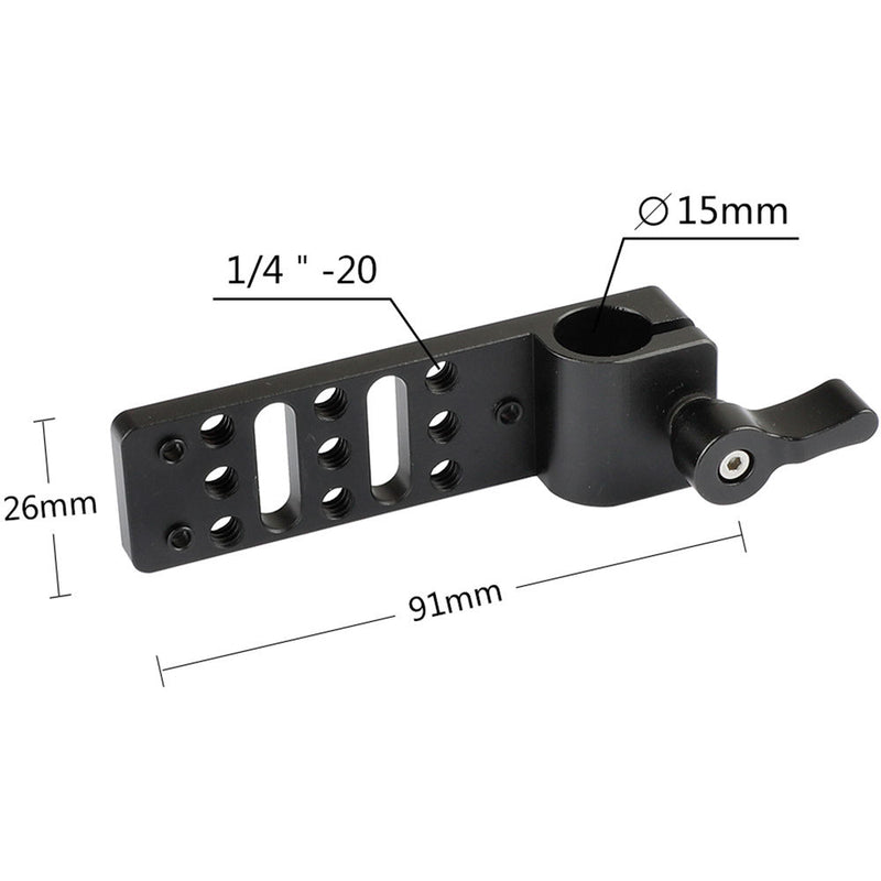 CAMVATE Multi-Function Plate With 15mm Rod Clamp