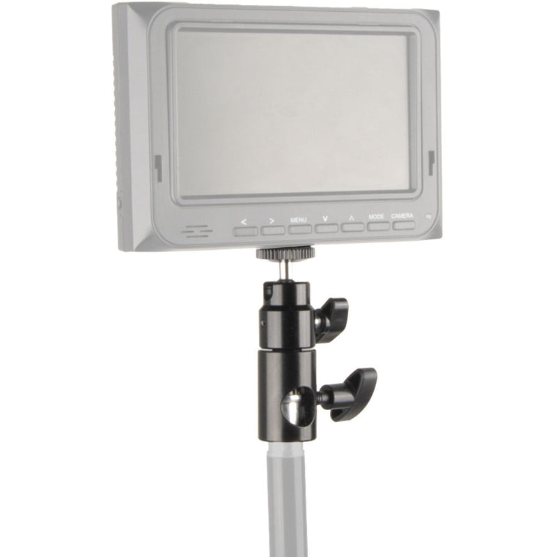 CAMVATE Light Stand Mount With Mini Ball Head