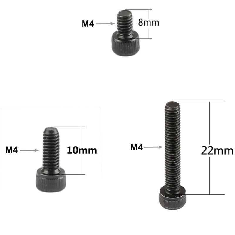 CAMVATE M4 Male Thread Socket Cap Screw Packet