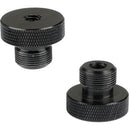 CAMVATE 1/4"-20 Female To 5/8"-27 Male Microphone Screw (2-Pack)