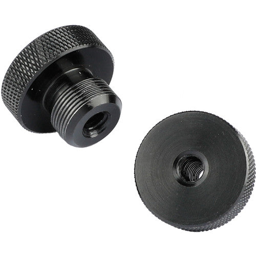 CAMVATE 1/4"-20 Female To 5/8"-27 Male Microphone Screw (2-Pack)