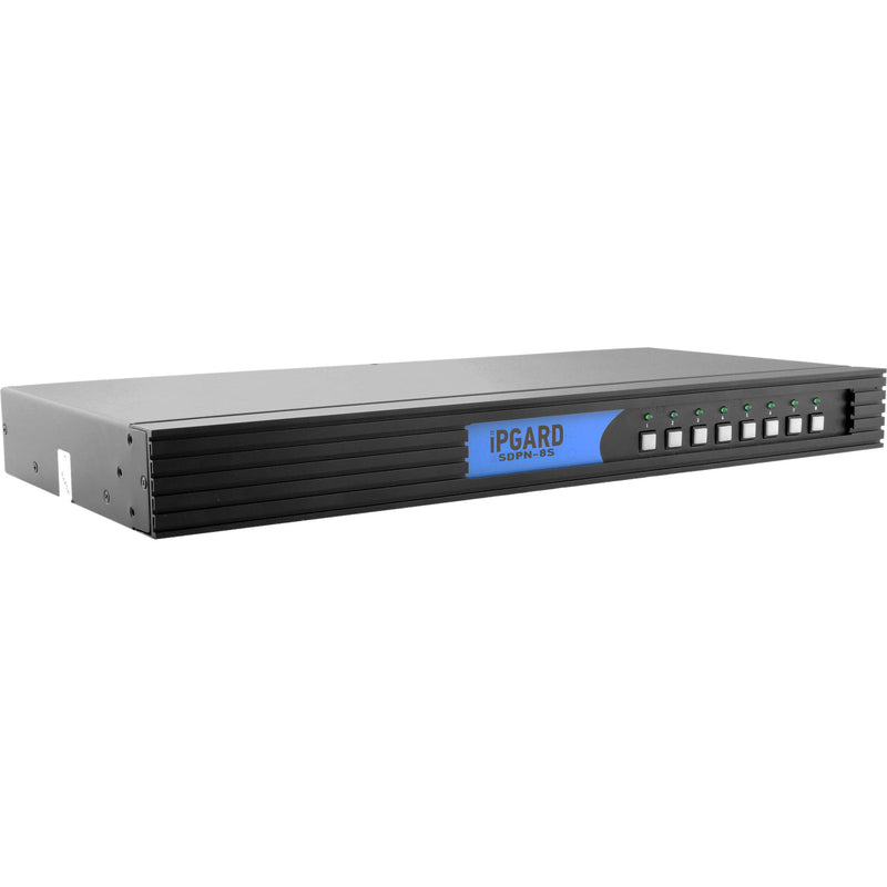 IPGard 8-Port SH Secure DP KVM Switch with Audio