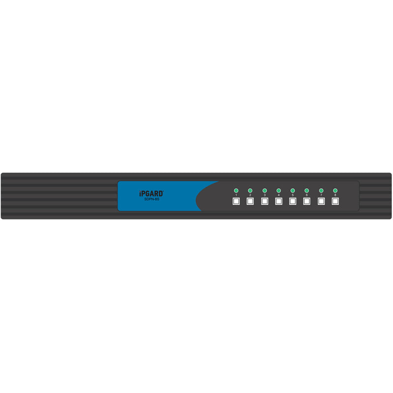 IPGard 8-Port SH Secure DP KVM Switch with Audio