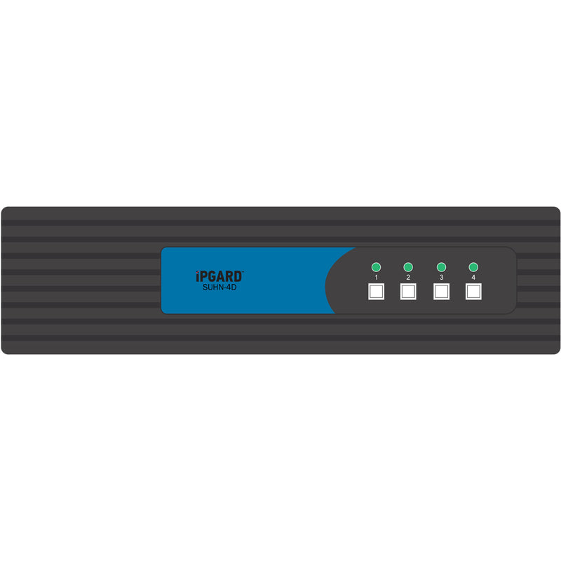 IPGard 4-Port DH Secure HDMI KVM Switch with Audio