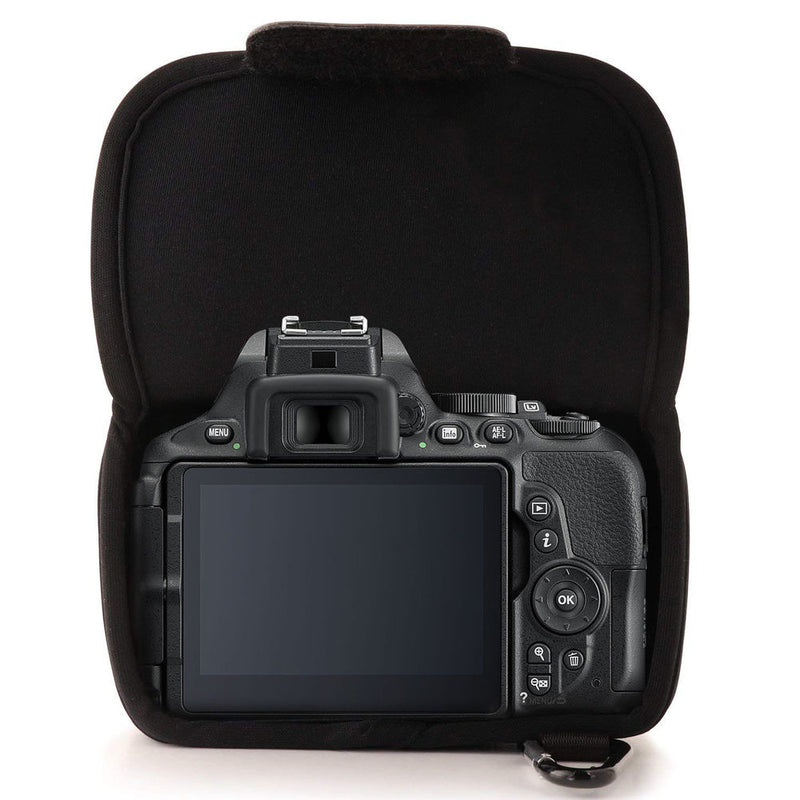 MegaGear Ultra Light Neoprene Case for Sony Alpha a7 III with 28-70mm Lens (Black)