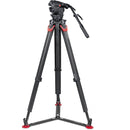 Sachtler Flowtech 7+7 100 mm Carbon Fiber Tripod