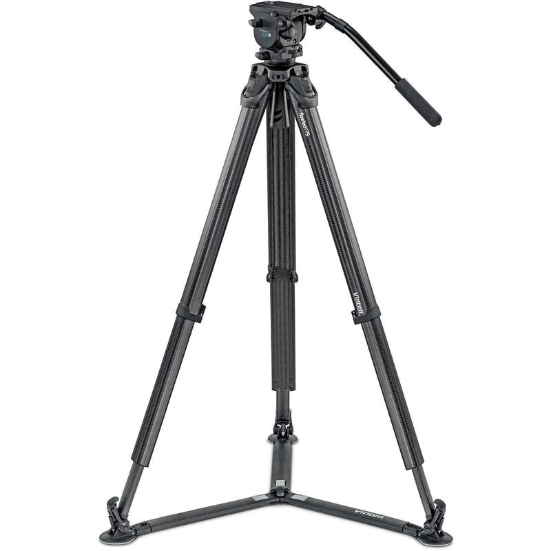 Vinten System Vision Blue3 FT Head, 75 Carbon Fiber Tripod, & Ground Spreader