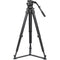 Vinten System Vision 8AS with flowtech 100 Carbon Fiber Tripod, Ground Spreader & Case