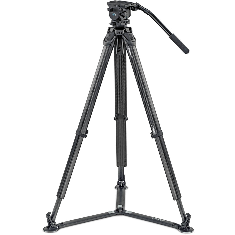 Vinten System Vision Blue5 FT Head, 75 Carbon Fiber Tripod & Ground Spreader