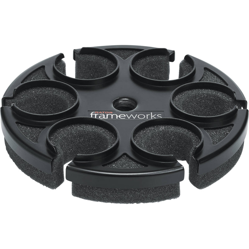 Gator Cases Frameworks Multi Microphone Tray for 6 Mics