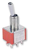 MULTICOMP 1MD2T1B5M1QE Toggle Switch, DPDT, Non Illuminated, On-(On), 1MD2 Series, Panel, 5 A