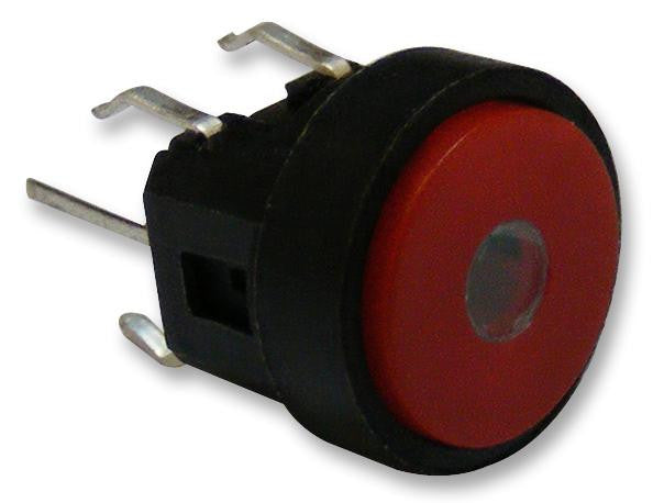 MULTICOMP TS3B23 Tactile Switch, Illuminated, 12 V, 50 mA, 1.57 N, Solder, TS Series