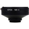 KIPON Lens Mount Adapter for Nikon F-Mount Lens to C-Mount Camera