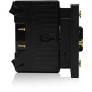 Core SWX Short Form Factor Hotswap Shark-Fin Mount Battery Mount (Gold&nbsp;Mount, 2 x D-Taps)