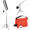 Genaray Bi-Color 36" Soft Strip 2-Light with Boom Stand Kit