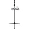 Gator Cases Frameworks Large Microphone Stand Clamp-On Utility Shelf, Capacity to 10Lbs.