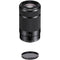 Sony E 55-210mm f/4.5-6.3 OSS Lens with Circular Polarizer Filter Kit (Black)