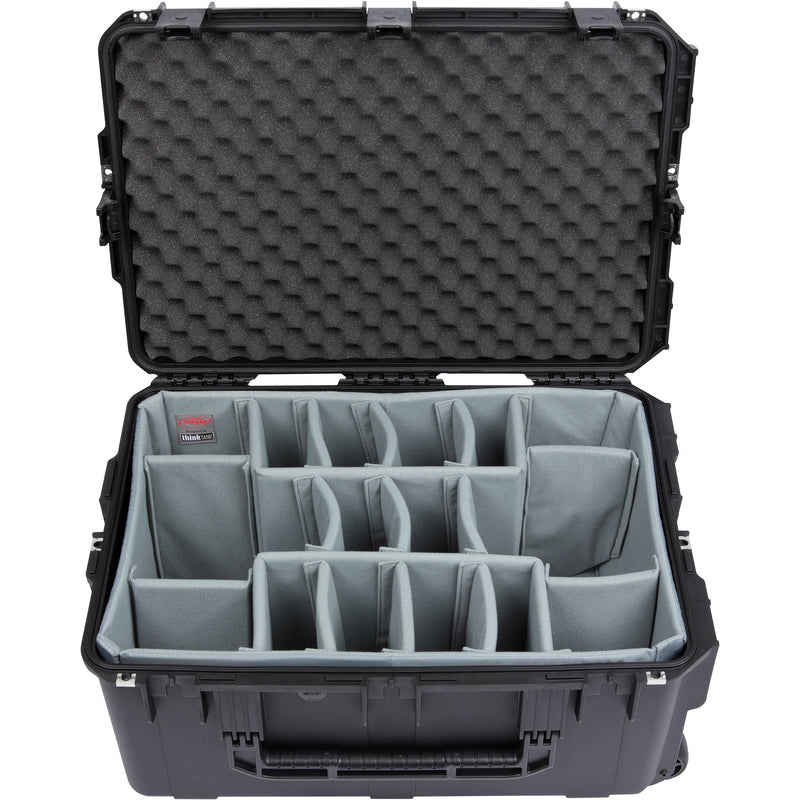 SKB iSeries 2617-12 Case with Think Tank Photo Dividers &&nbsp;Lid Foam (Black)