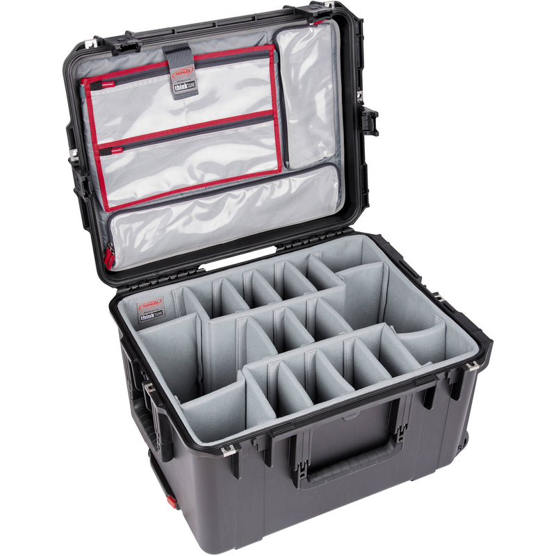 SKB iSeries 2217-12 Case with Think Tank Photo Dividers &&nbsp;Lid Organizer (Black)