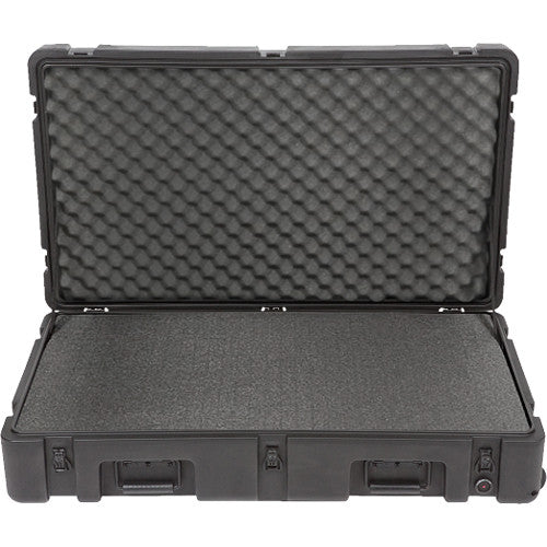 SKB R Series 3821-7 Waterproof Utility Case with Wheels (Black, Cubed Foam)