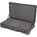 SKB R Series 3821-7 Waterproof Utility Case with Wheels (Black, Cubed Foam)