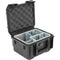 SKB iSeries 0907-6 Case with Think Tank Photo Dividers &&nbsp;Lid Foam (Black)