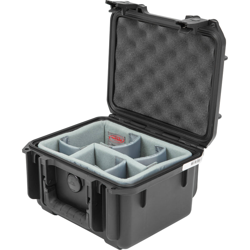 SKB iSeries 0907-6 Case with Think Tank Photo Dividers &&nbsp;Lid Foam (Black)