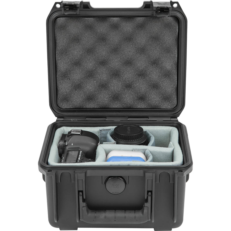 SKB iSeries 0907-6 Case with Think Tank Photo Dividers &&nbsp;Lid Foam (Black)