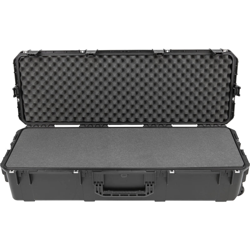 SKB iSeries 4414-10 Waterproof Utility Case with Wheels (Black, Layered Foam)