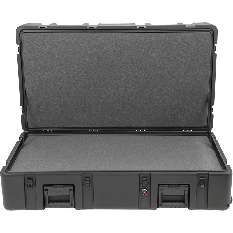 SKB R Series 4222-14 Waterproof Utility Case&nbsp;with Wheels (Black, Layered Foam)