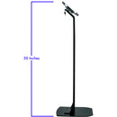 CTA Digital Universal Premium Locking Floor Stand Kiosk for 7-14" Tablets