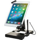 CTA Digital Flat-Folding Tabletop Security Stand for 7-14" Tablets