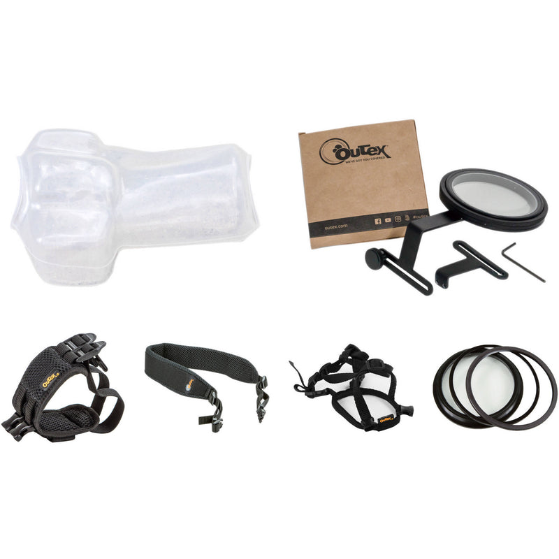 Outex Underwater Camera Cover Kit (Medium, 67mm Lens)