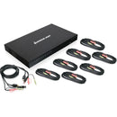 IOGEAR 8-Port USB HDMI KVMP Switch with 8 KVM Cable Sets