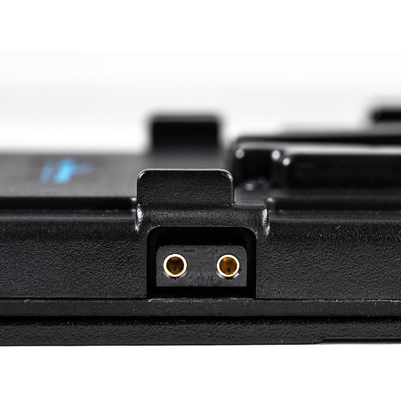 IndiPRO Tools V-Mount Plate for 4-Pin XLR Cameras & Devices (15mm Rod Bracket)