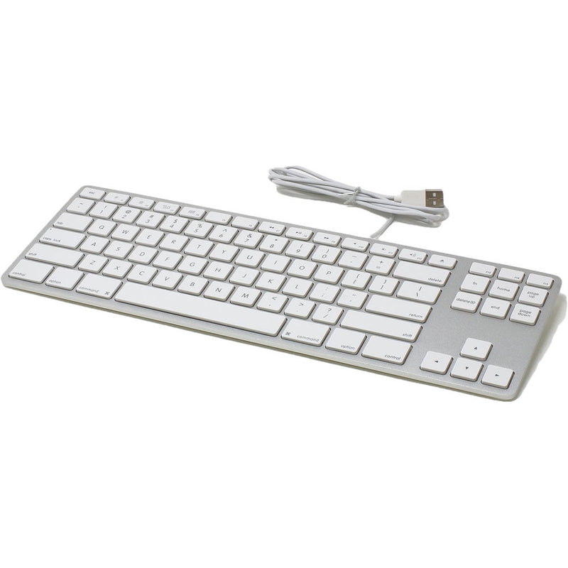 Matias Wired Aluminum Tenkeyless Keyboard (Silver)