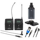 Sennheiser EW 100 G4 2-Person Camera-Mount Wireless Combo Microphone System Kit (G: 566 to 608 MHz)