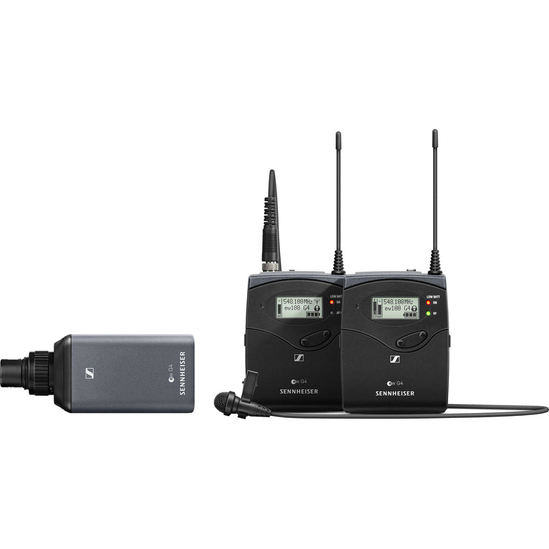 Sennheiser EW 100 ENG G4 Camera-Mount Wireless Combo Microphone System (G: 566 to 608 MHz)