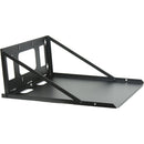 Lowell Manufacturing Steel Wall Shelf (18 x 14", Black)